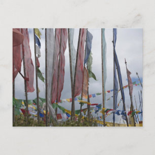Postal Pólizas de bandera rezando en la montaña, Paso de