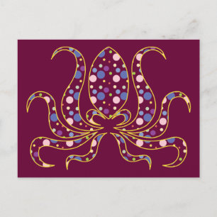 Postal Polka Dot Octopus