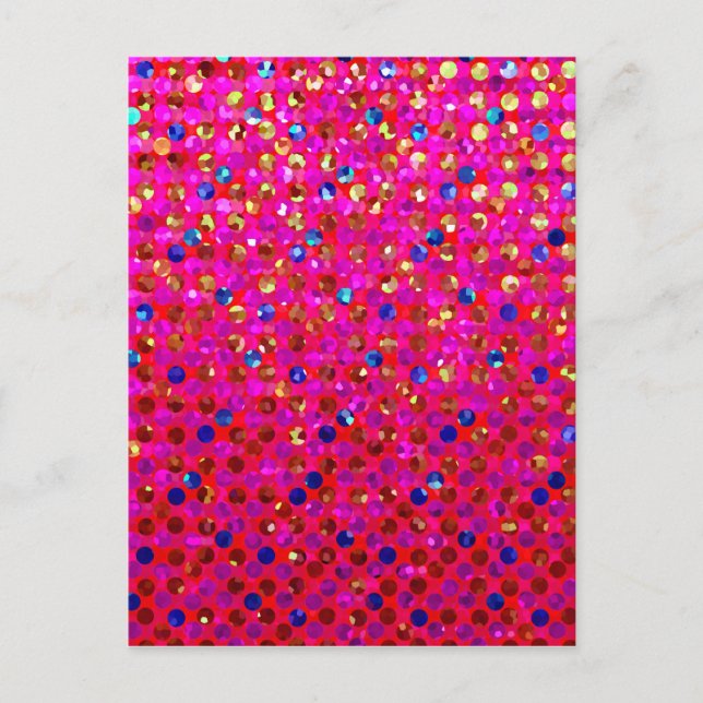 Postal Polka Dots Sparkley Jewels (Anverso)