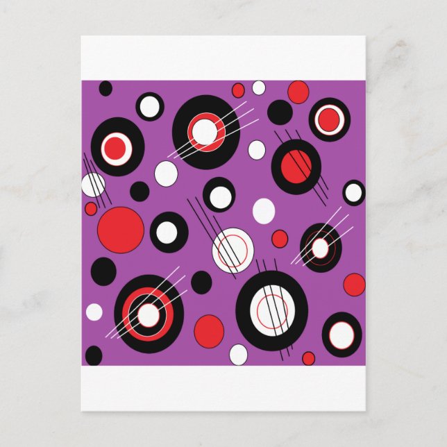 Postal Polka Purple (Anverso)