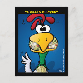 Postal "Pollo asado"