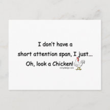 Pollo de atención corta