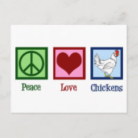 Pollos de amor por la paz