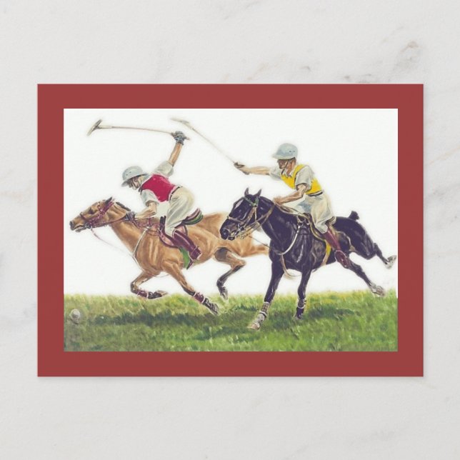 Postal Polo Ponies (Anverso)