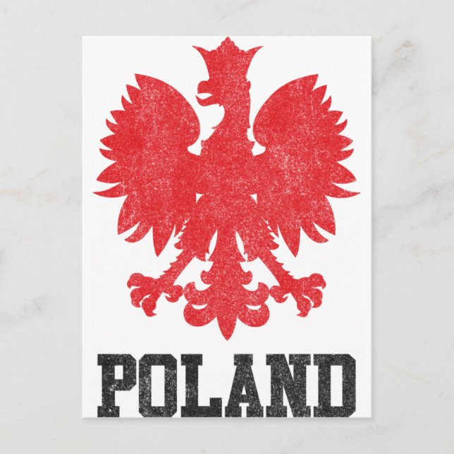 Postal Polonia de época (Anverso)