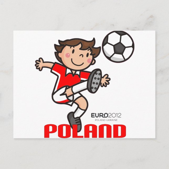 Postal Polonia - Euro 2012 (Anverso)