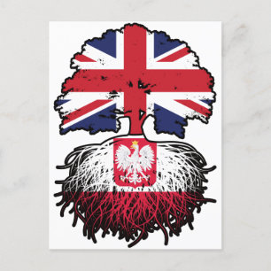 Postal Polonia Polonia Reino Unido de Gran Bretaña e Irla