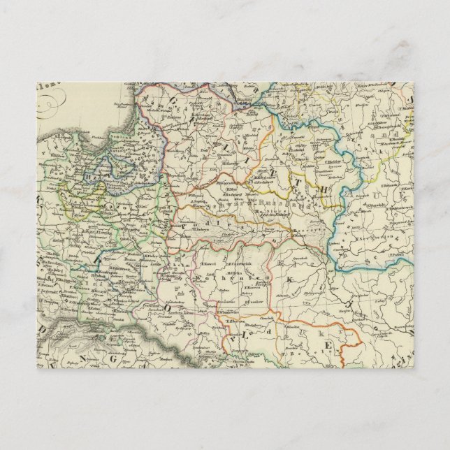 Postal Polonia y Lituania 1386-1572 (Anverso)