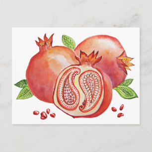 Postal Pomegranate Happy Yalda