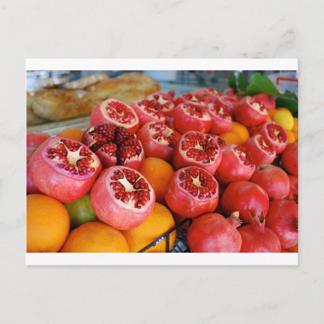 Postal Pomegranato (Anverso)