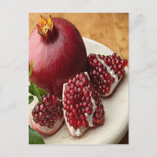 Postal Pomegranato (Anverso)