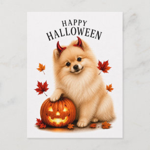 Postal Pomerania Halloween