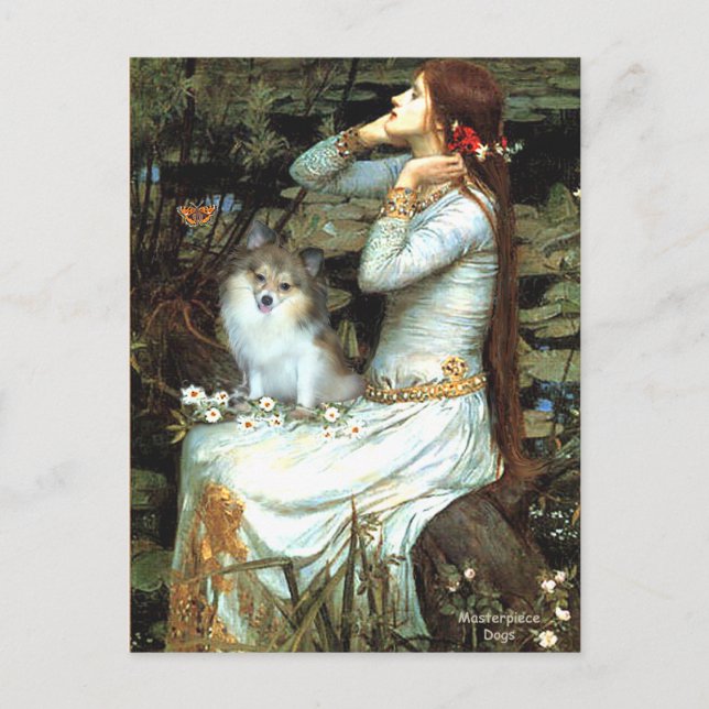 Postal Pomerania (parti2) - Mona Lisa (Anverso)