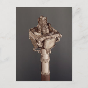 Postal Pommel de la porra consistente que representa