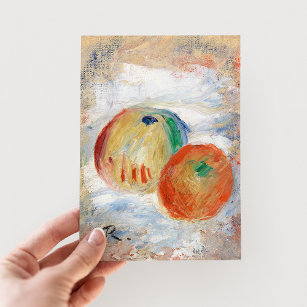 Postal Pommes   Renoir