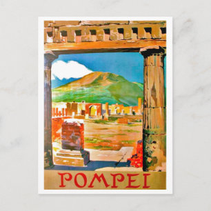 Postal Pompei, sitio arqueológico, Italia