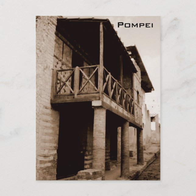Postal Pompeya (Anverso)