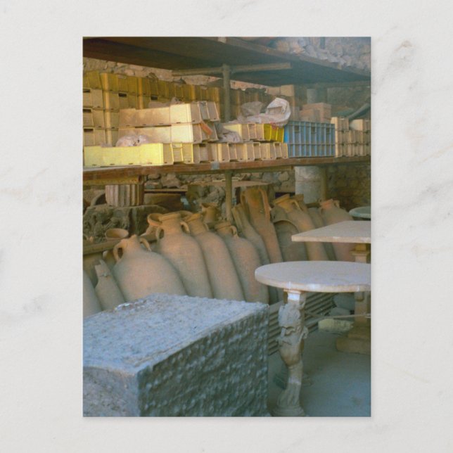 Postal Pompeya, Amphorae (Anverso)