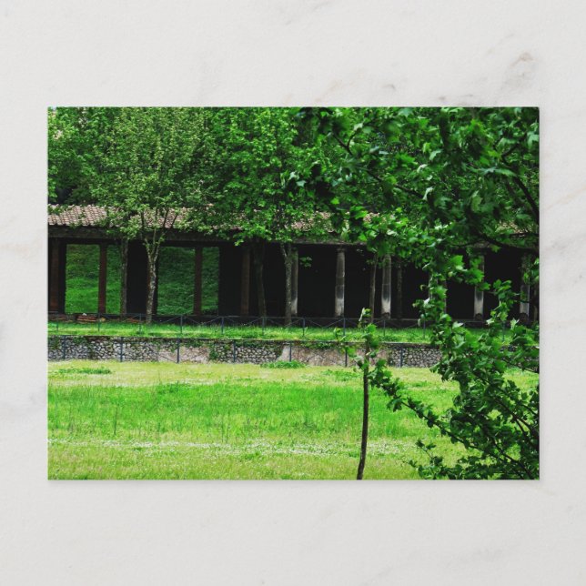 Postal Pompeya - Greenspace con ruinas (Anverso)