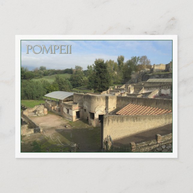 Postal Pompeya (Italia) (Anverso)