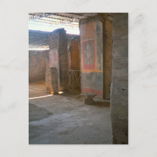 Postal Pompeya, murales romanos