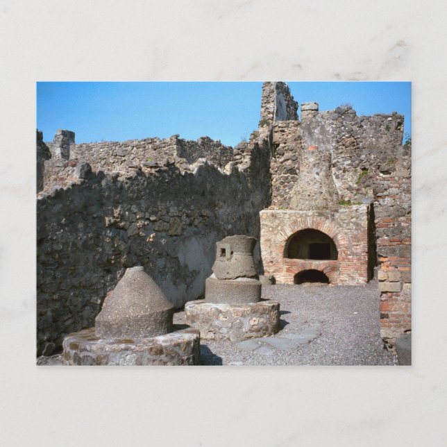 Postal Pompeya, Panadería (Anverso)