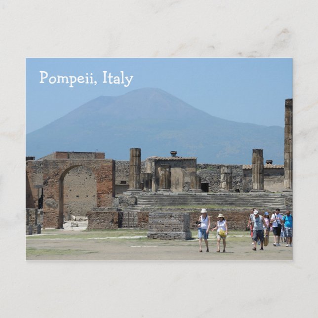 Postal Pompeya Postcard (Anverso)
