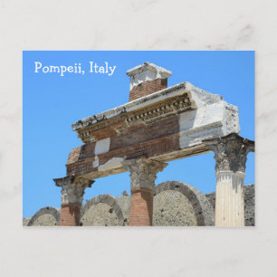 Postal Pompeya Postcard