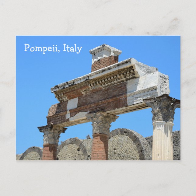 Postal Pompeya Postcard (Anverso)
