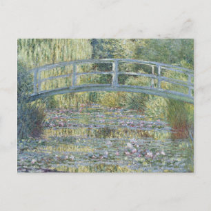 Postal Pond Water-Lily, Sinfonía en Verde - Claude Monet