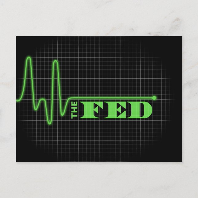 Postal Poner fin a la línea plana de la Fed (Anverso)