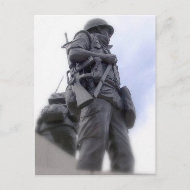 Postal ponerse de guardia para (Anverso)