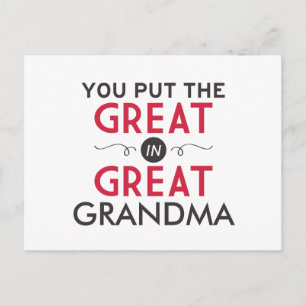 Postal Pones el Grande en la Gran Abuela