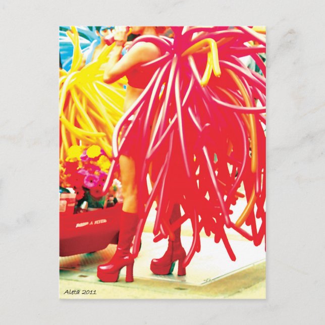 Postal Poniendo en cola 4 Orgullo PDX 2011 (Anverso)