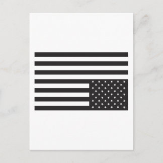 Postal Poniendo la bandera estadounidense de cabeza en ne