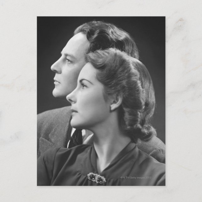 Postal Poniendo pareja (Anverso)