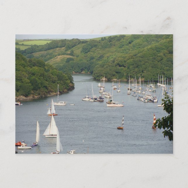 Postal Pont Creek Polruan (Anverso)