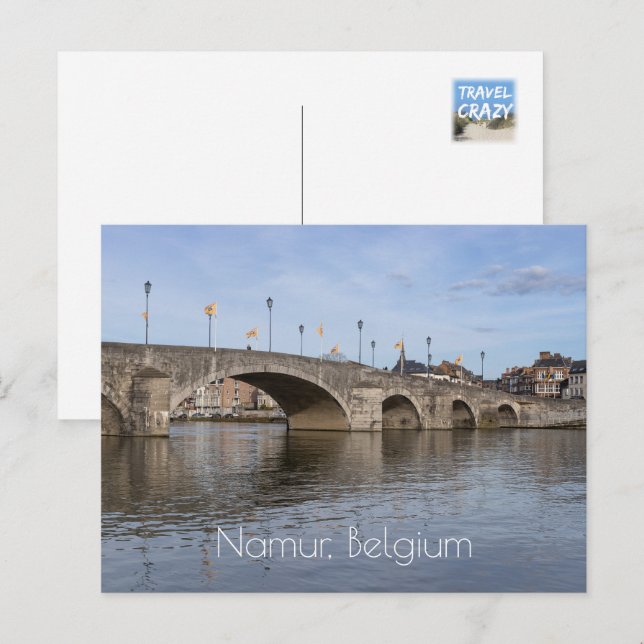 Postal Pont de Jambes, Namur, Bélgica