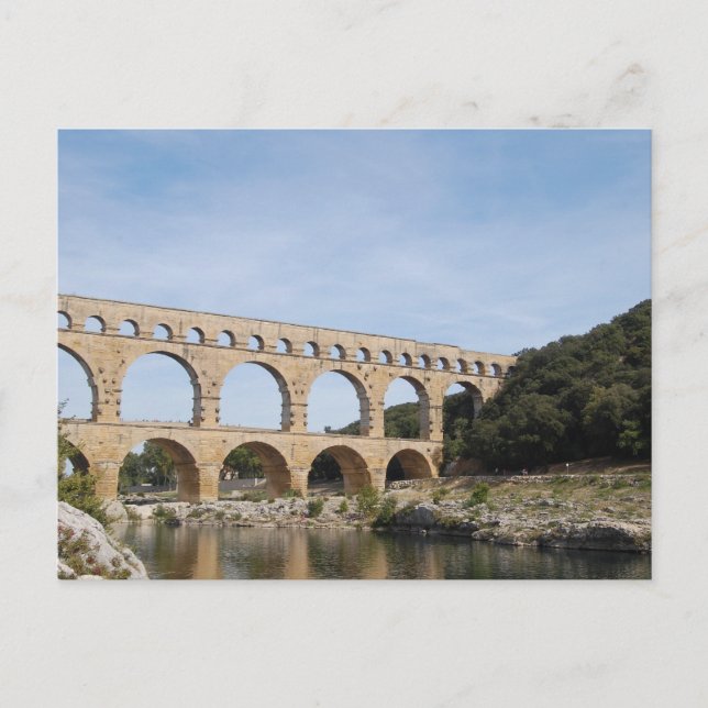 Postal Pont Du Gard (Anverso)