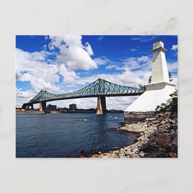 Postal Pont Jacques Cartier (Anverso)