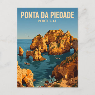 Postal Ponta da Piedade Portugal