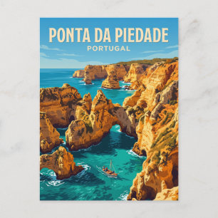 Postal Ponta da Piedade Portugal
