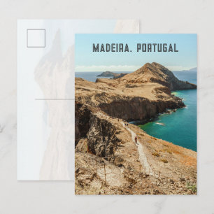 Postal Ponta de São Lourenço Madeira viaje
