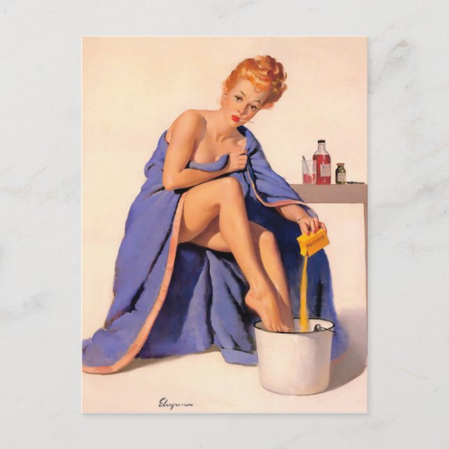 Postal Ponte bien pronto (Anverso)