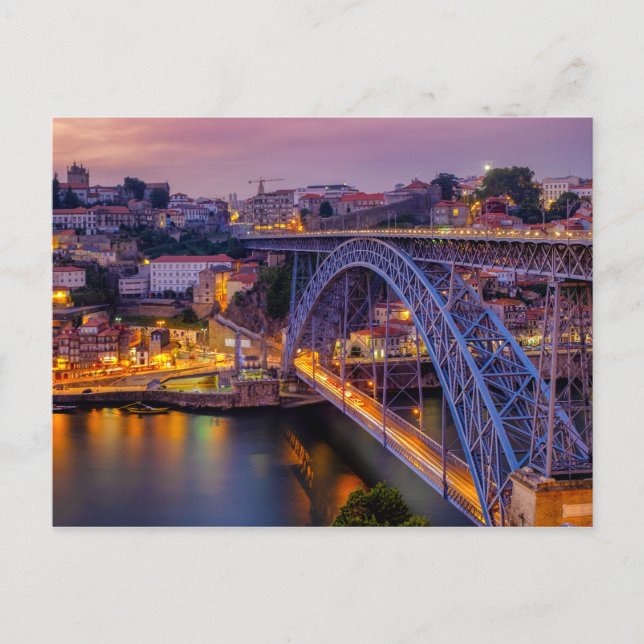 Postal Ponte Dom Luis I (Anverso)
