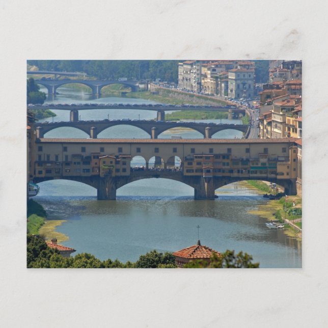 Postal Ponte Vecchio (Anverso)