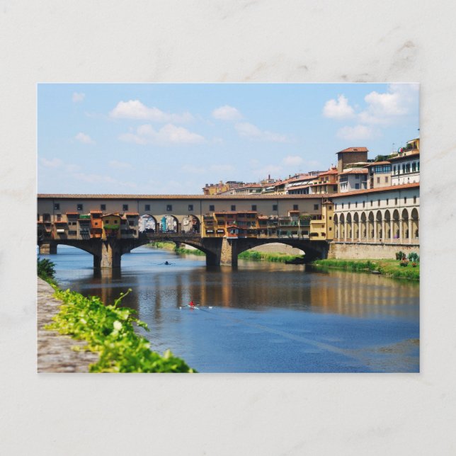 Postal Ponte Vecchio (Anverso)