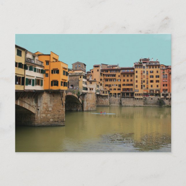 Postal Ponte Vecchio (Anverso)