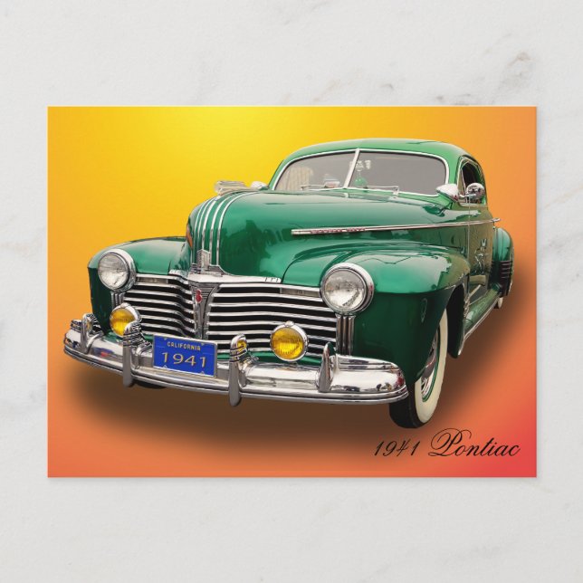 POSTAL PONTIAC 1941 (Anverso)