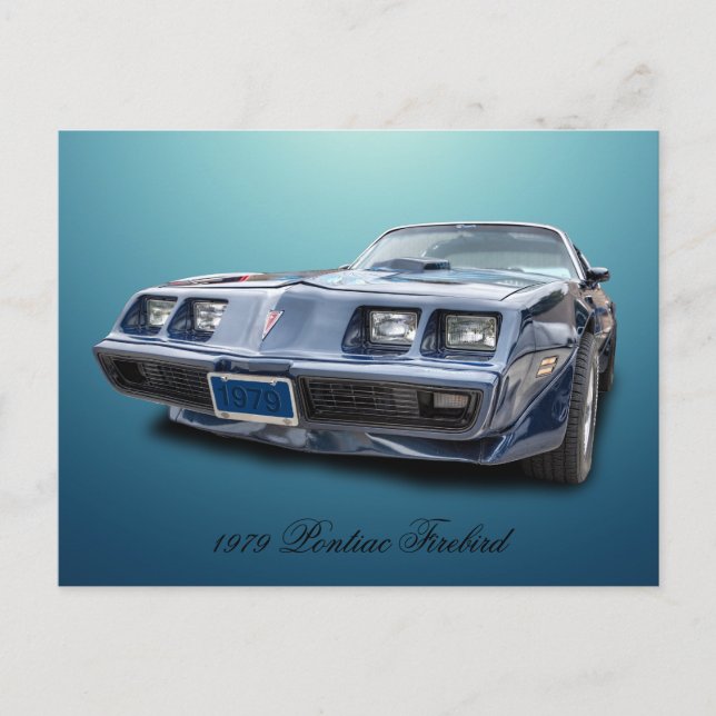 POSTAL PONTIAC FIREBIRD 1979 (Anverso)
